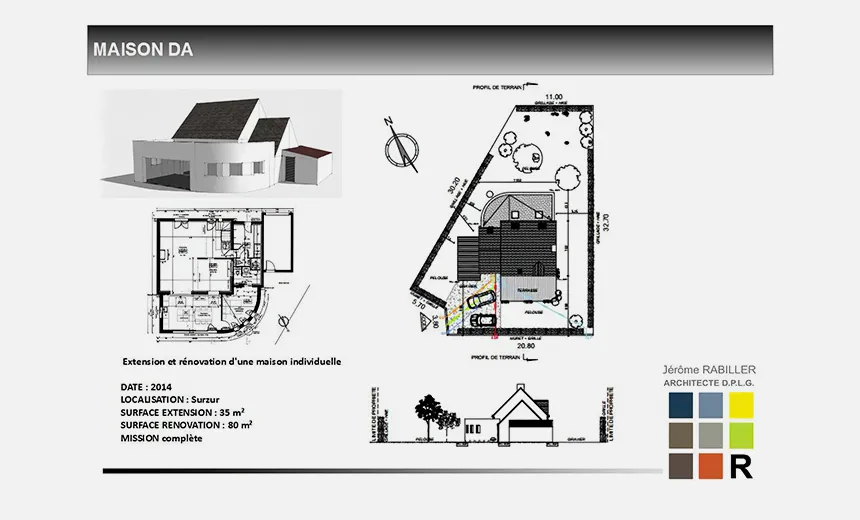 Rabiller Jerome Architecte Billiers EXTENSION DUNE MAISON SURZUR 1 1