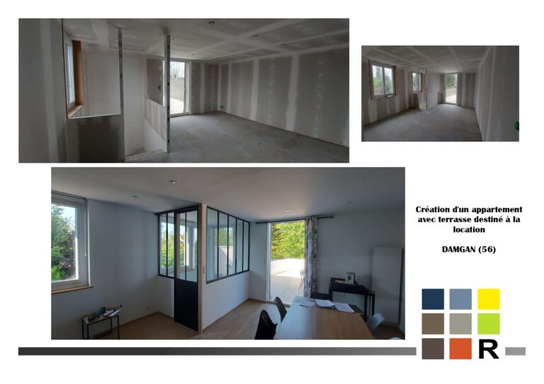 Rabiller Jerome Architecte Billiers RENOVATION Appartement S DAMGAN